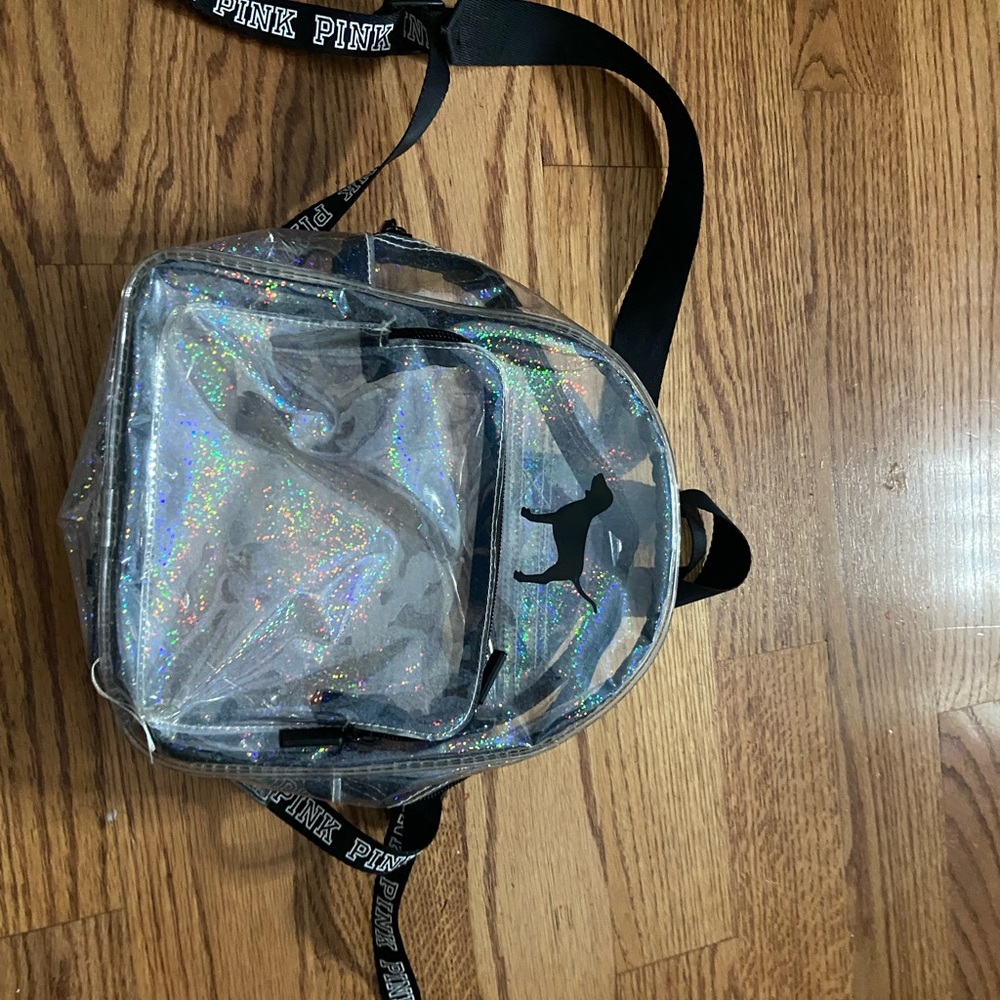 Pink backpack